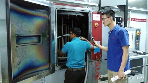 丹普公司为印度Kohler公司提供PVD离子镀膜设备全面维护服务